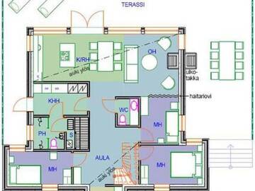 Фото номера Дом для отпуска Дома для отпуска Holiday Home Mustikkakallio г. Кеуруу 45
